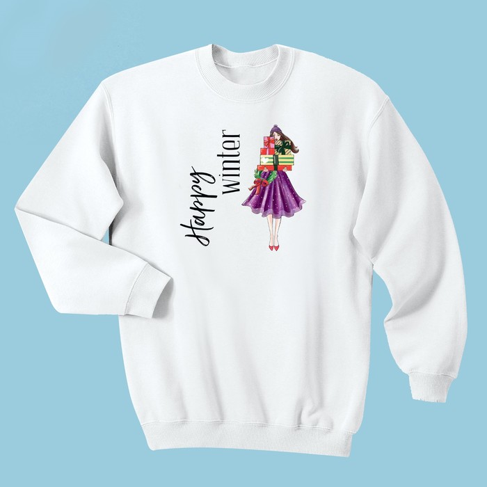 Термонаклейка для декорирования текстильных изделий Hello winter, 15 х 15 см