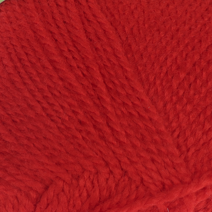 Пряжа "Astra" 100% премиум акрил 330м/100гр (207 огненно-красный)
