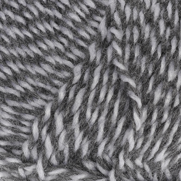 Пряжа "Astra" 100% премиум акрил 330м/100гр (21303 серо-белое мулине)