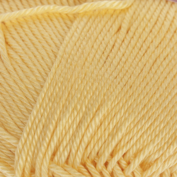 Пряжа "Begonia" 100% мерсеризованный хлопок 169м/50гр (4653 св. жёлтый)