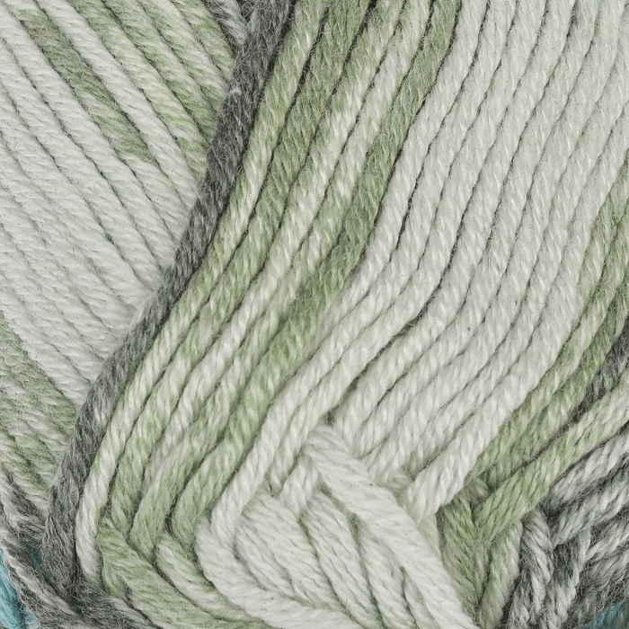 Пряжа "Calico Jakar" 50% хлопок, 50% акрил 245м/100г (31539 секционный)