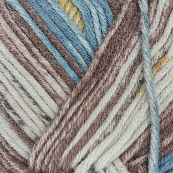 Пряжа "Calico Jakar" 50% хлопок, 50% акрил 245м/100г (31540 секционный)