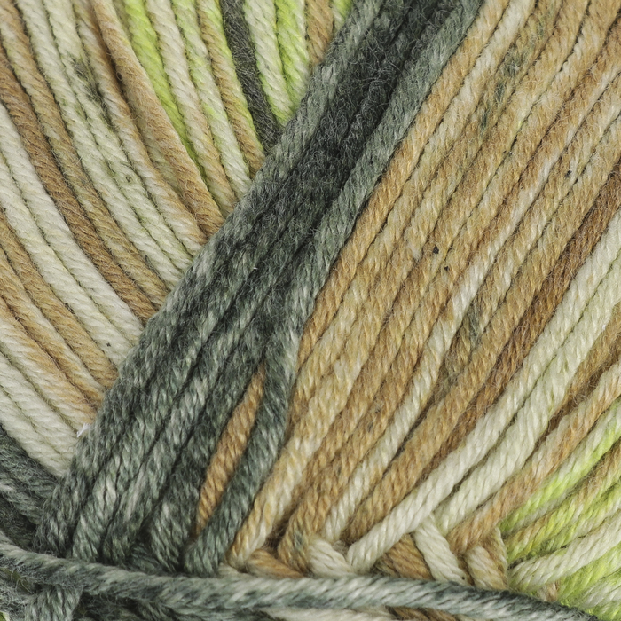 Пряжа "Calico Jakar" 50% хлопок, 50% акрил 245м/100г (31546 секционный)