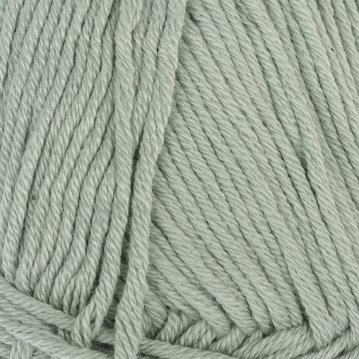 Пряжа "Calico" 50% хлопок, 50% акрил 245м/100г (10331 мята)