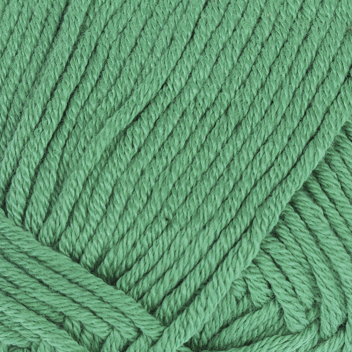 Пряжа "Calico" 50% хлопок, 50% акрил 245м/100г (11219 изумрудный)