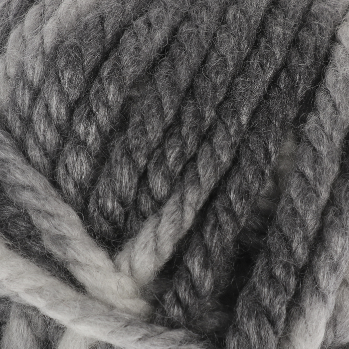 Пряжа "Combo" 50% шерсть, 50% акрил 40м/100г (52705 серо-белый)