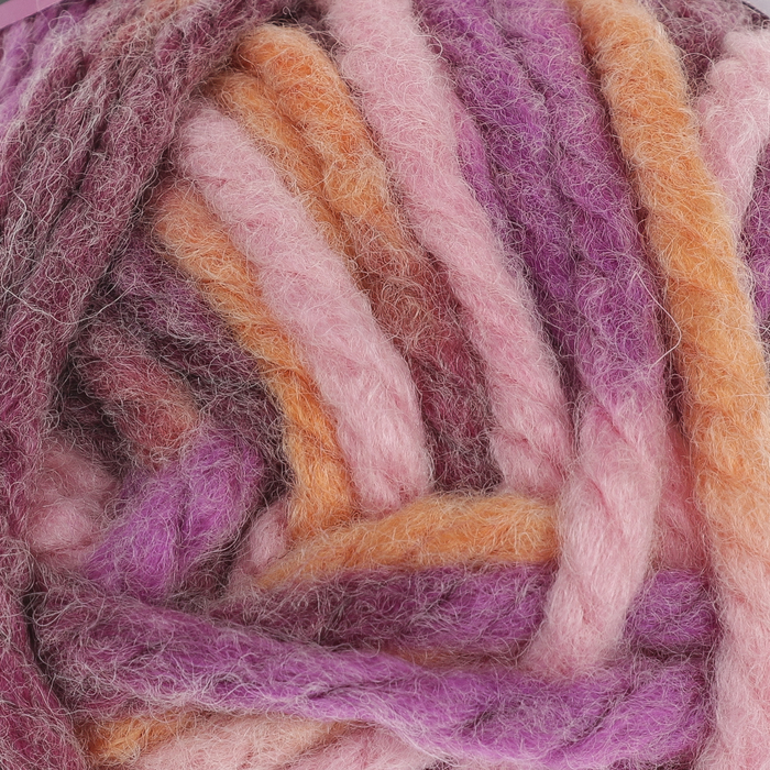 Пряжа "Combo" 50% шерсть, 50% акрил 40м/100г (52721 розово-персиковый)