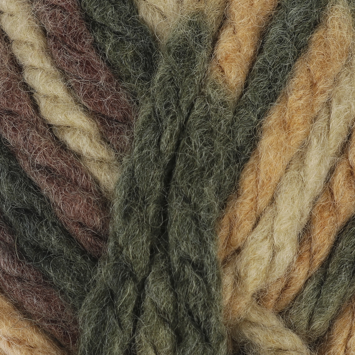 Пряжа "Combo" 50% шерсть, 50% акрил 40м/100г (52725 секционный)