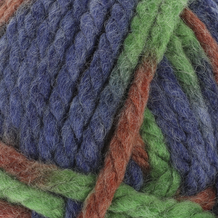 Пряжа "Combo" 50% шерсть, 50% акрил 40м/100г (52735 секционный)