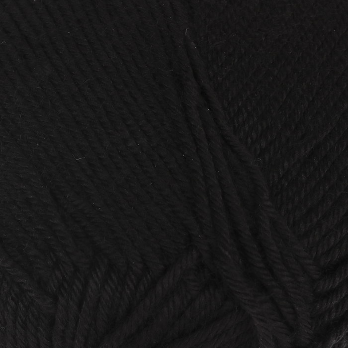 Пряжа "Ibiza" 100% микроакрил 350м/100гр (217 чёрный)