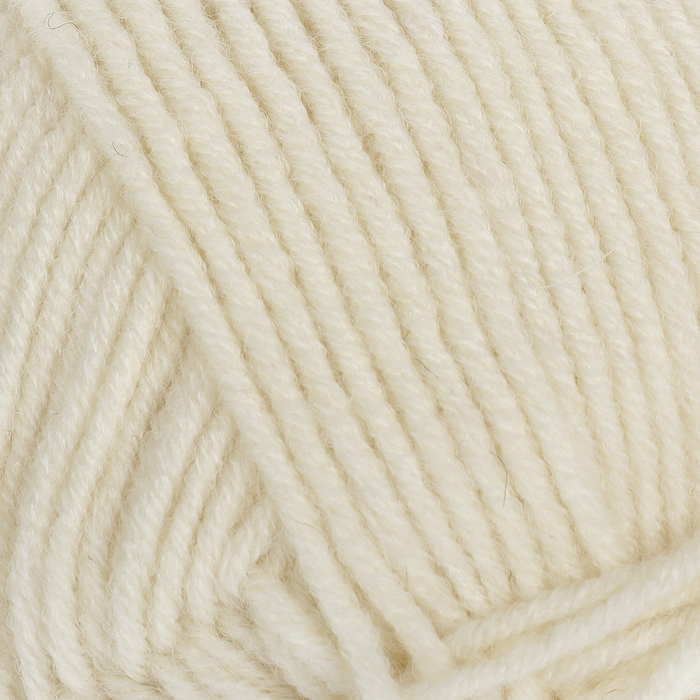 Пряжа "Lana lux" 50% шерсть, 50% акрил 210м/100гр (74802 ваниль)