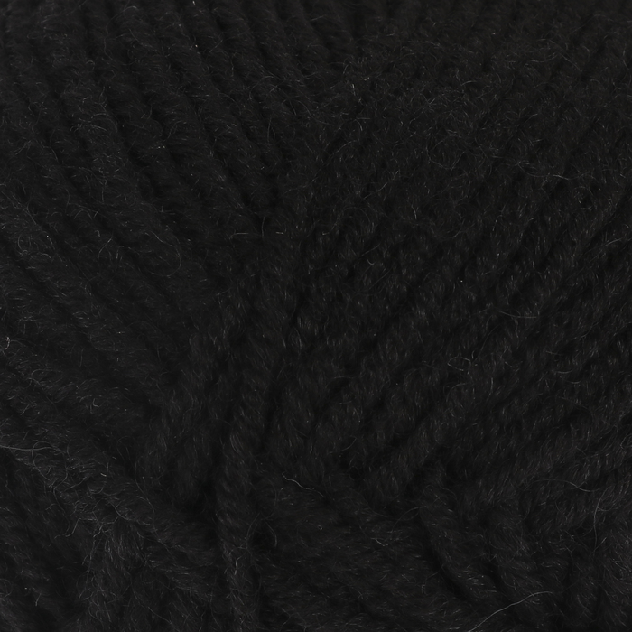 Пряжа "Lana lux" 50% шерсть, 50% акрил 210м/100гр (74817 антрацит)