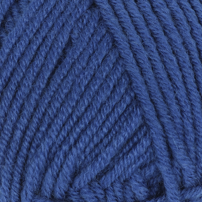 Пряжа "Lana lux" 50% шерсть, 50% акрил 210м/100гр (74819 яр. синий)