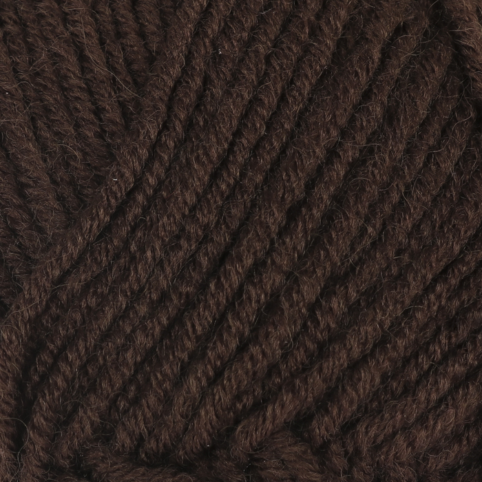 Пряжа "Lana lux" 50% шерсть, 50% акрил 210м/100гр (74820 коричневый)