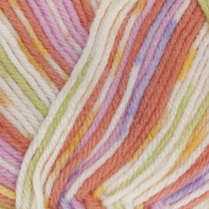 Пряжа "Luks Minnos Petit" 50% премиум акрил, 50% полиамид 300м/100гр (81310 принт)