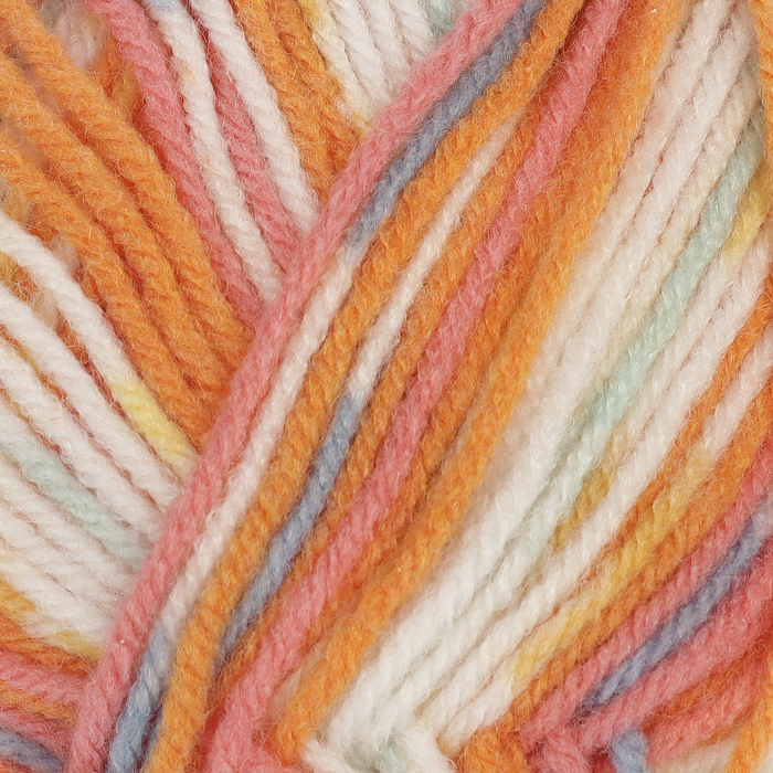 Пряжа "Luks Minnos Petit" 50% премиум акрил, 50% полиамид 300м/100гр (81311 принт)