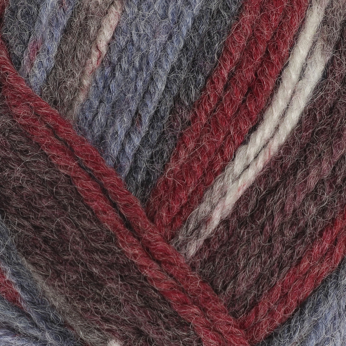 Пряжа "Nakolen Jakar" 49% шерсть, 51% премиум акрил 210м/ 100г (81146 принт)