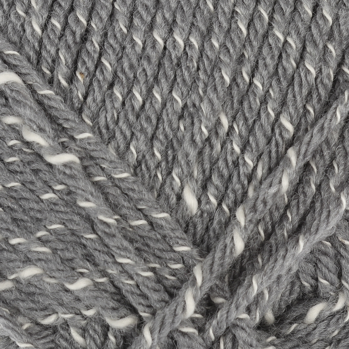 Пряжа "Natural Bebe" 10% бамбук, 14% хлопок, 76% акрил 225м/100г (1977 серый)