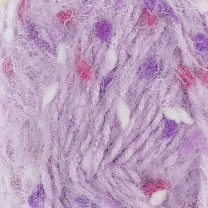 Пряжа "Paris Bebe" 50% полиамид, 10% полиэстер 40% акрил 175м/100г (21319 сиреневый)