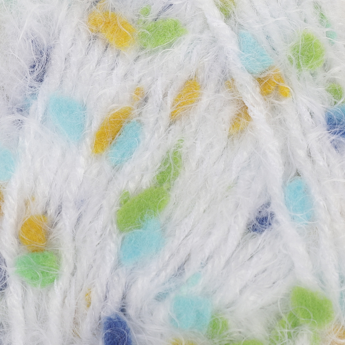 Пряжа "Paris Bebe" 50% полиамид, 10% полиэстер 40% акрил 175м/100г (21326 белый)