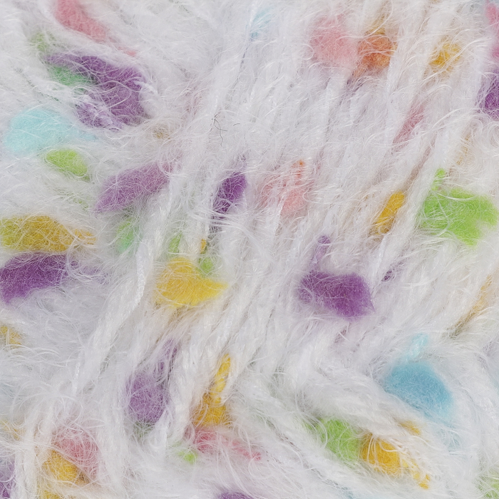 Пряжа "Paris Bebe" 50% полиамид, 10% полиэстер 40% акрил 175м/100г (21327 белый)