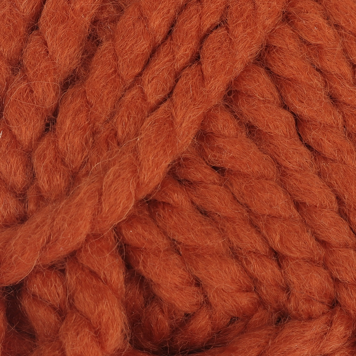 Пряжа "Spaghetti" 25% шерсть, 75% акрил 60м/100гр (6963 апельсин)