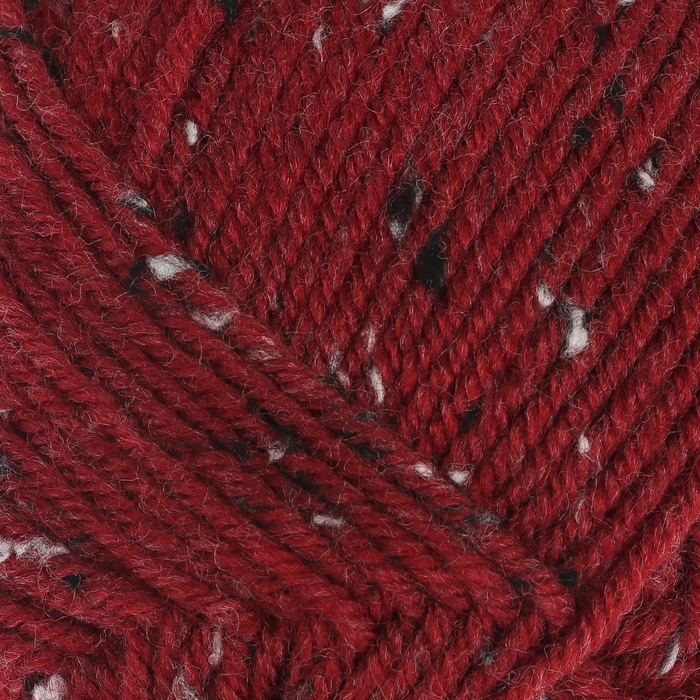 Пряжа "Super Inci Hit Tweed" 20%шерсть, 75%акрил, 5%вискоза 180м/100гр (1175 т. красн.)