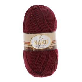 

Пряжа "Super Inci Hit Tweed" 20%шерсть, 75%акрил, 5%вискоза 180м/100гр (999 борд)