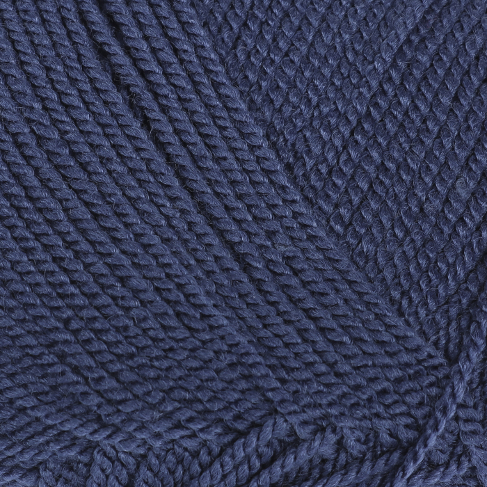 Пряжа "Super Perlee" 100% акрил 400м/100гр (209 т. синий)