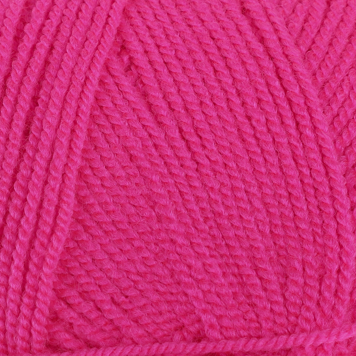 Пряжа "Super Perlee" 100% акрил 400м/100гр (72 розовый неон)