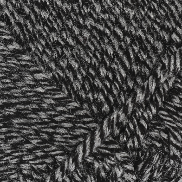 Пряжа "Vega" 100% премиум акрил 195м/100гр (21297 чёрно-белый мулине)