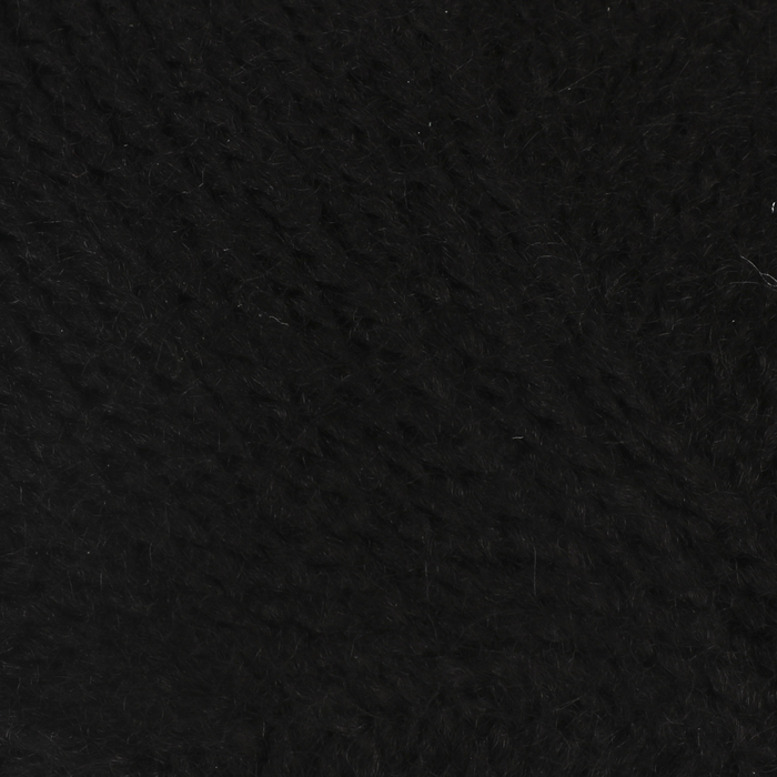 Пряжа "Astra" 100% премиум акрил 330м/100гр (217 чёрный)