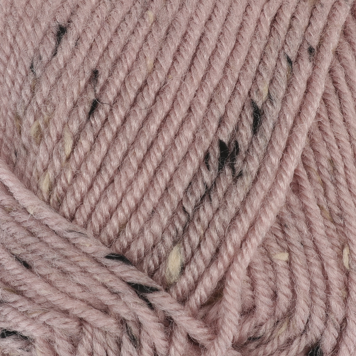 Пряжа "Super Inci Hit Tweed" 20%шерсть, 75%акрил, 5%вискоза 180м/100 (10569 пыль. роза)