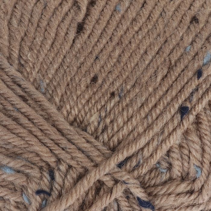 Пряжа "Super Inci Hit Tweed" 20%шерсть, 75%акрил, 5%вискоза 180м/100гр (2449 св. корич.)