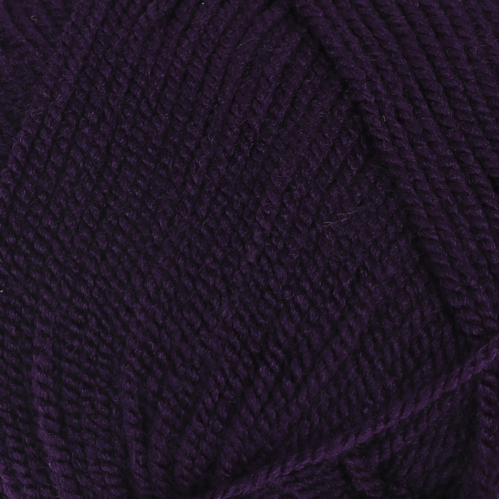 Пряжа "Super Perlee" 100% акрил 400м/100гр (49 баклажан)