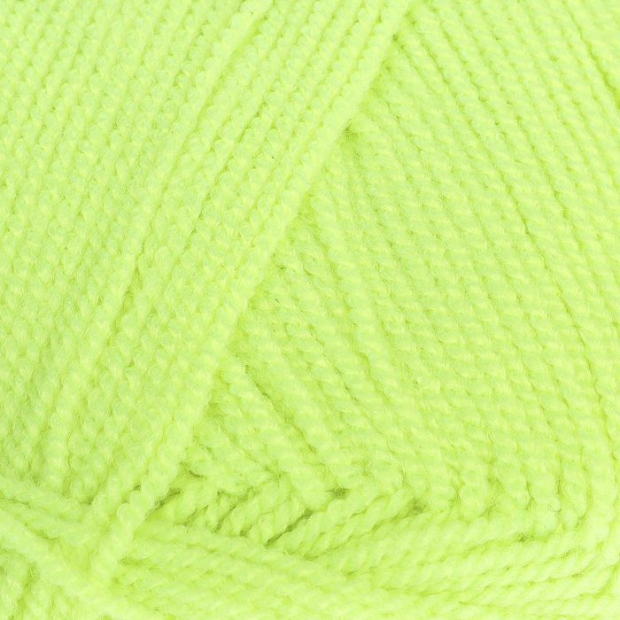 Пряжа "Super Perlee" 100% акрил 400м/100гр (79 жёлтый неон)