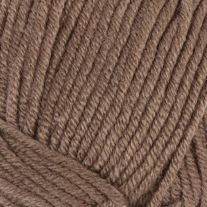 Пряжа "Vega" 100% премиум акрил 195м/100гр (23592 св. коричневый)