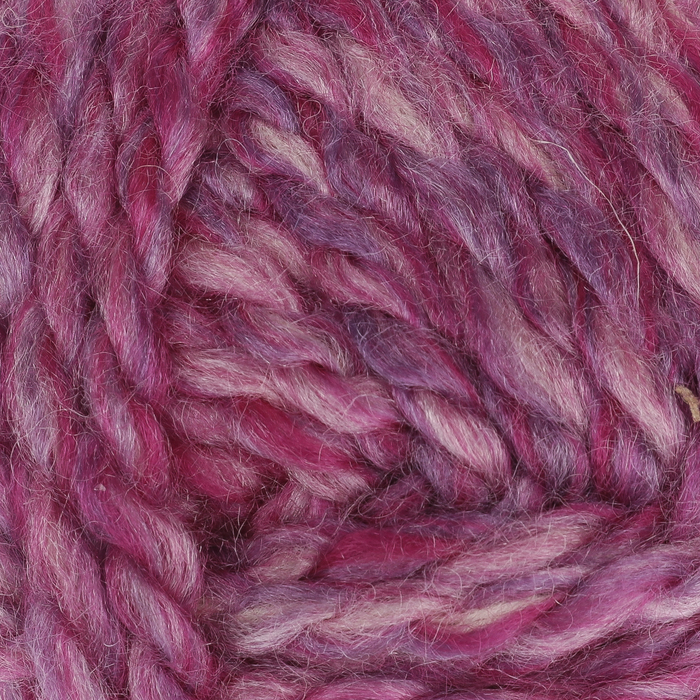 Пряжа "Winter wool" 20% шерсть, 80% акрил 70м/100гр (08 розово-сиреневый)