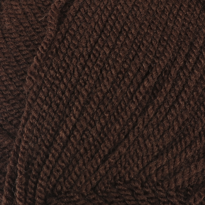 Пряжа "Super Perlee" 100% акрил 400м/100гр (217 коричневый)