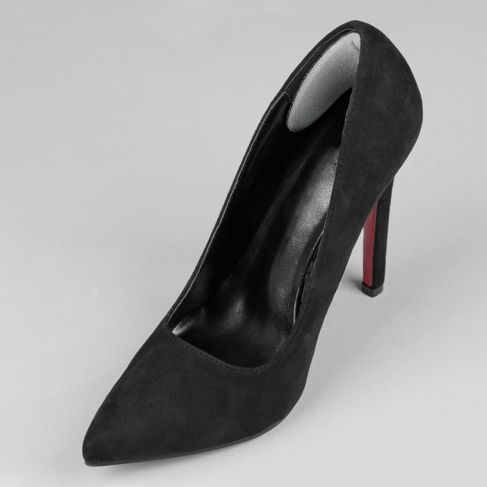 Пяткоудерживатели для обуви, клеевая основа, пара, 12,5 х 4,5см, цвет серый