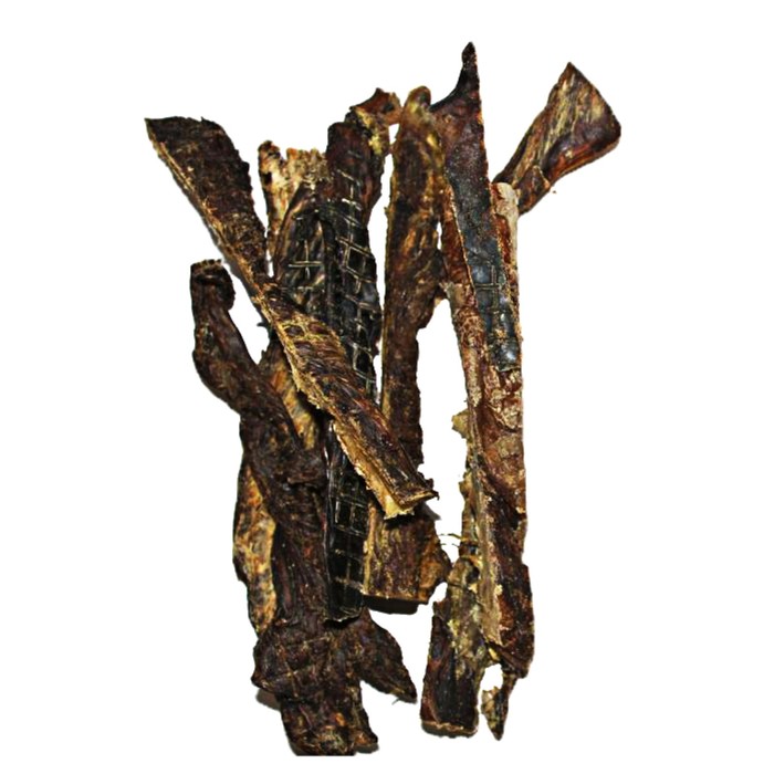 Лакомство VENISON для собак всех пород, вяленые стрипсы из мяса северного оленя, 60 г