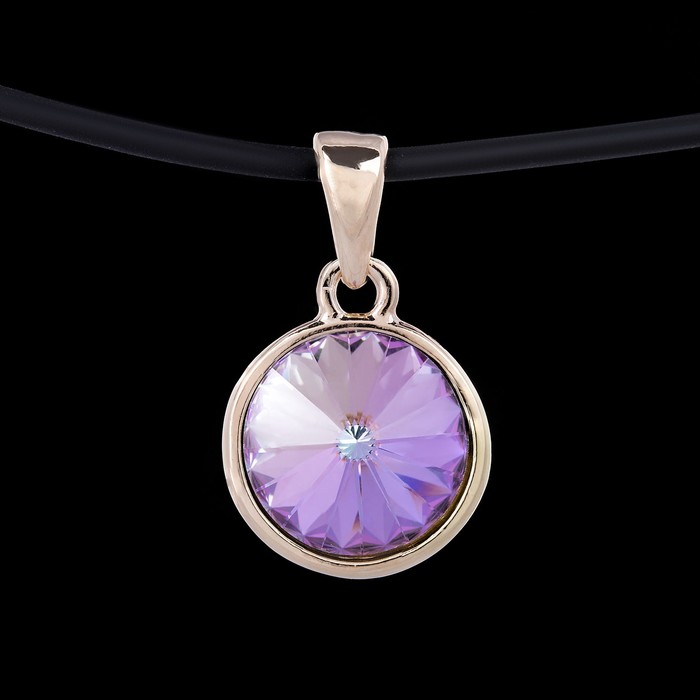 Кулон "Альхена", цвет розовый в золоте