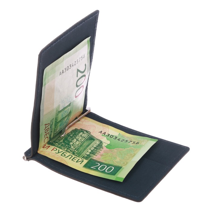 Зажим для денег в подарочной коробке "Настоящему мужчине"