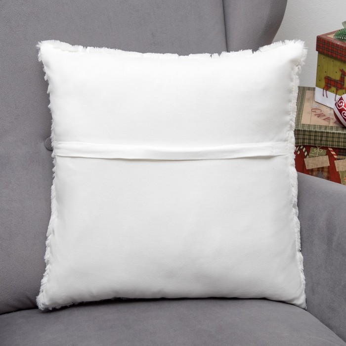 Наволочка декоративная Collorista "Звездопад" серебро 43 х 43 см, 100% п/э