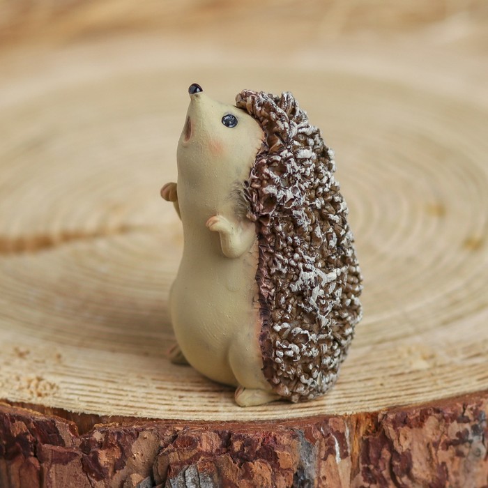 Сувенир полистоун "Ёжик удивлённый"