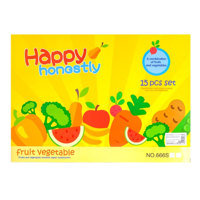 Набор продуктов для резки "Вегетарианец", 6 предметов