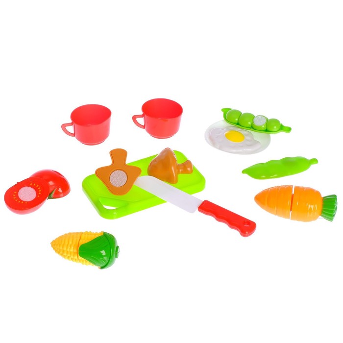 Набор продуктов для резки "Правильный завтрак", 11 предметов