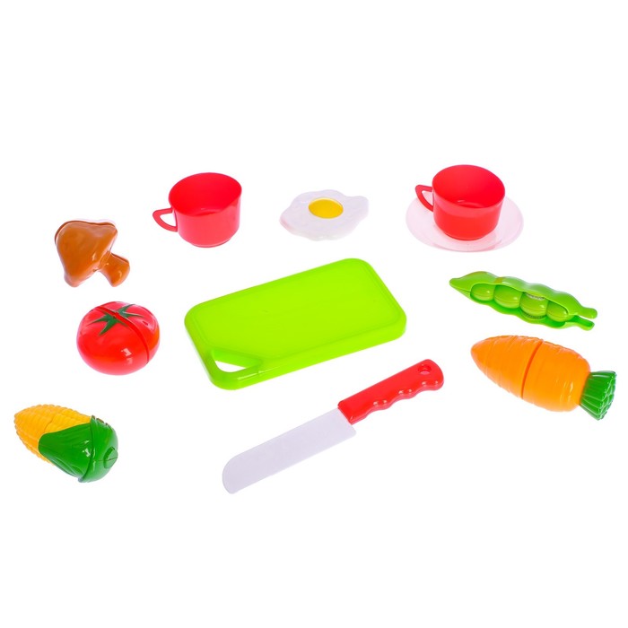Набор продуктов для резки "Правильный завтрак", 11 предметов