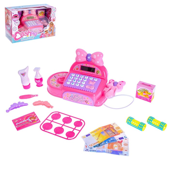 Игровой набор касса "Бантик" с аксессуарами