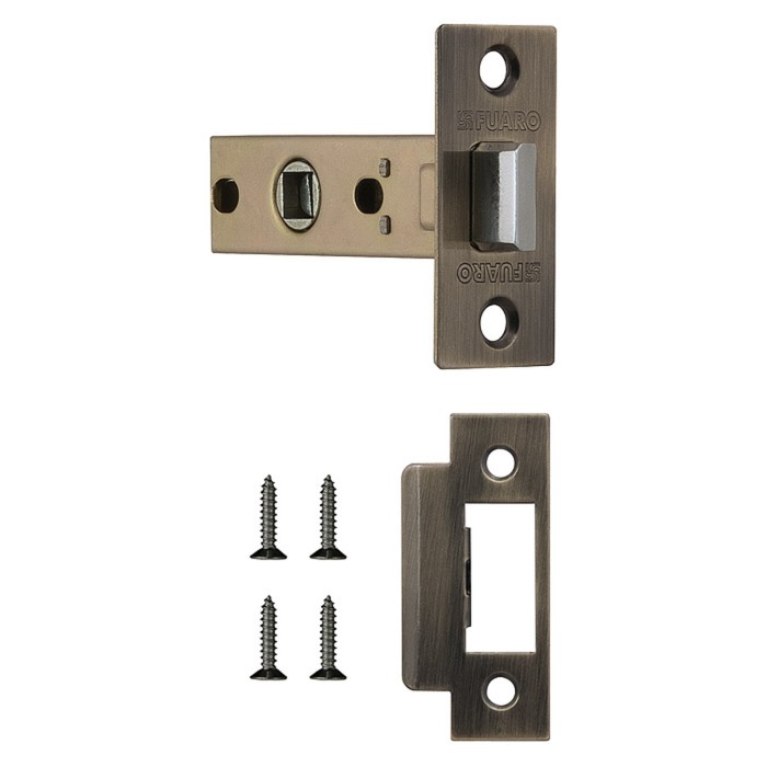 Защелка врезная Fuaro F12-45-25 AB, цвет бронза